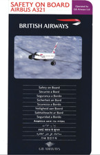 Safety card british d'occasion  Châteauneuf-en-Thymerais