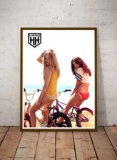 Haro BMX Girls Iconic Workshop Poster A4 Campagnolo C Record Mongoose  na sprzedaż  Wysyłka do Poland