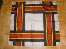 Seidenhalstuch geometrischem m gebraucht kaufen  Deutschland