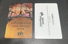 Cartão chave quarto de hotel Glass Bar Planet Hollywood Resort cassino Las Vegas maio 2025 comprar usado  Enviando para Brazil