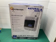 Aquecedor a gás natural Mr Heater F299711 10.000 BTU chama azul sem ventilação mhvfbf10ng comprar usado  Enviando para Brazil