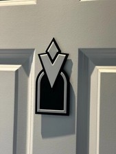 Marcador de Entrada Skyrim Quest - Placa de Porta - Decoração Elder Scrolls - Pequeno (7,5cm) comprar usado  Enviando para Brazil