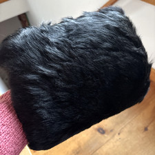 Vintage black fur for sale  Machias