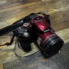 Câmera Digital Nikon COOLPIX P520 Vermelha Testada Sem Carregador comprar usado  Enviando para Brazil