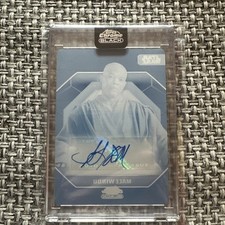 2024 Topps Chrome Black Star Wars 1/1 Mace Windu as Samuel L. Jackson Autograph comprar usado  Enviando para Brazil