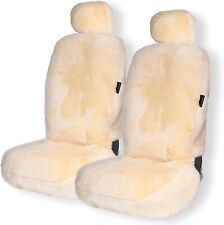 Ivory genuine sheepskin for sale  Paterson