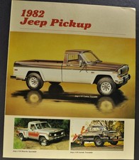 1982 jeep pickup d'occasion  Expédié en Belgium