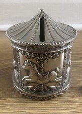 Carousel silver plated for sale  MORDEN