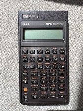 Calculadora científica Hewlett Packard HP 32S RPN com estojo vintage 1987 - TESTADO, usado comprar usado  Enviando para Brazil