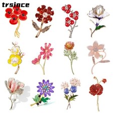 Crystal flower pins d'occasion  Expédié en Belgium