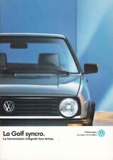 Catalogue brochure golf d'occasion  Palaiseau