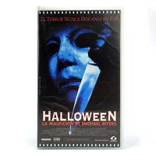 HALLOWEEN 6 LA MALDICION DE MICHAEL MYERS TERROR PSYCHO SERIAL KILLER HORROR VHS comprar usado  Enviando para Brazil