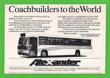 Anúncio antigo 1986 - Alexander - Coachbuilders to the World - WMPTE Volvo B10M 1056 comprar usado  Enviando para Brazil
