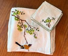 Set vintage embroidered for sale  Puyallup