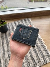 Carteira jeans Levis vintage rara acessórios aba vermelha Y2K comprar usado  Enviando para Brazil