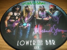 DISCO DE IMAGEM AUTOGRAFADO/ASSINADO STEEL PANTHER POR BANDA INTEIRA... CERTIFICADO JSA comprar usado  Enviando para Brazil