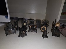 DOZE (12) Movimentos/Aberturas Vintage Decoração Miniatura de Metal Durham para Casa de Bonecas comprar usado  Enviando para Brazil