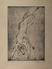 Anton prinner gravure d'occasion  Paris XVIII