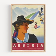 Austria retro travel d'occasion  Expédié en Belgium