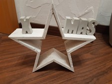 Weihnachtsdeko holzstern beton gebraucht kaufen  Simmerath