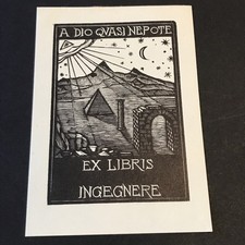 Libris silografia diego usato  Roma
