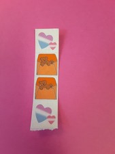 Usado, tira adesiva vintage anos 80 pequena ursinho *danificada* comprar usado  Enviando para Brazil