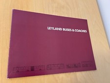 Leyland bus brochure for sale  IRVINE