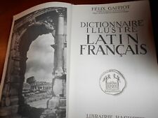 Dictionnaire illustre latin d'occasion  Cusset