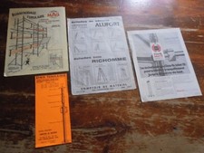 Lot anciennes brochure d'occasion  Ahun