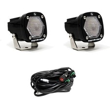 Baja Designs S1 - Luzes auxiliares de LED trabalho/cena - Transparente - 387806 (par), usado comprar usado  Enviando para Brazil
