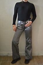 Pantalon gris argenté d'occasion  Prades