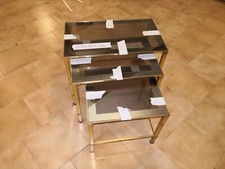 Set tavolini vetro usato  Torino
