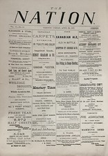 Usado, Raro jornal antigo de Toronto THE Nation… 23 de abril de 1875…:.147 anos comprar usado  Enviando para Brazil