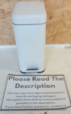 square bathroom bin for sale  PETERSFIELD
