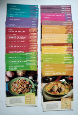Indian recipe cards for sale  PEACEHAVEN