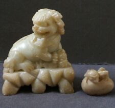 Chinese soapstone dragon for sale  ST. AUSTELL