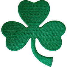 Używany, Irlandzka 3-listna naszywka Shamrock Koniczyna Naszywka Żelazne szycie Irlandia Dzień Świętego Patryka na sprzedaż  Wysyłka do Poland