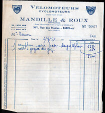 Paris usine cyclomoteurs d'occasion  Baugy