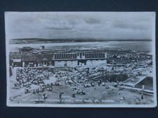 Cartão postal vintage foto real St Andrews Fife piscina infantil areia e piscina B28, usado comprar usado  Enviando para Brazil