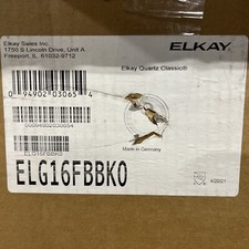 Elkay elg16fbbk0 gourmet for sale  Avon