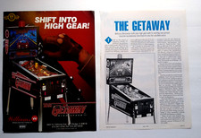 Getaway pinball machine for sale  Collingswood