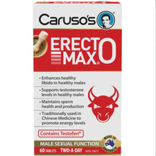 Usado, Entrega gratuita Caruso's Erectomax realce de desempenho masculino - 60 comprimidos comprar usado  Enviando para Brazil
