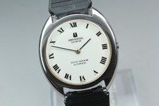 Universal Geneve White Shadow Ref.866101 relógio masculino automático mostrador romano JAPÃO comprar usado  Enviando para Brazil