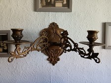 Wandkerzenhalter messing wandl gebraucht kaufen  Malsfeld