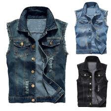 Gilet jeans uomo usato  Torino