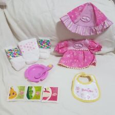 Usado, Baby Alive rosto macio 2006 colher magnética fraldas babador vestido comida suco chapéu  comprar usado  Enviando para Brazil