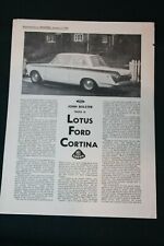 Lotus ford cortina for sale  BIRMINGHAM