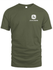 Camisa de manga corta John Deere para hombre, ropa de agricultor tractor talla S-XXL tendencia segunda mano  Embacar hacia Mexico