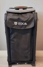 Zuca Pro Artist Rolling Sport Bag Carrinho Preto Fecho com Zíper Organizador de Viagem Resistente, usado comprar usado  Enviando para Brazil