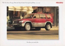 Catalogue brochure isuzu d'occasion  Palaiseau